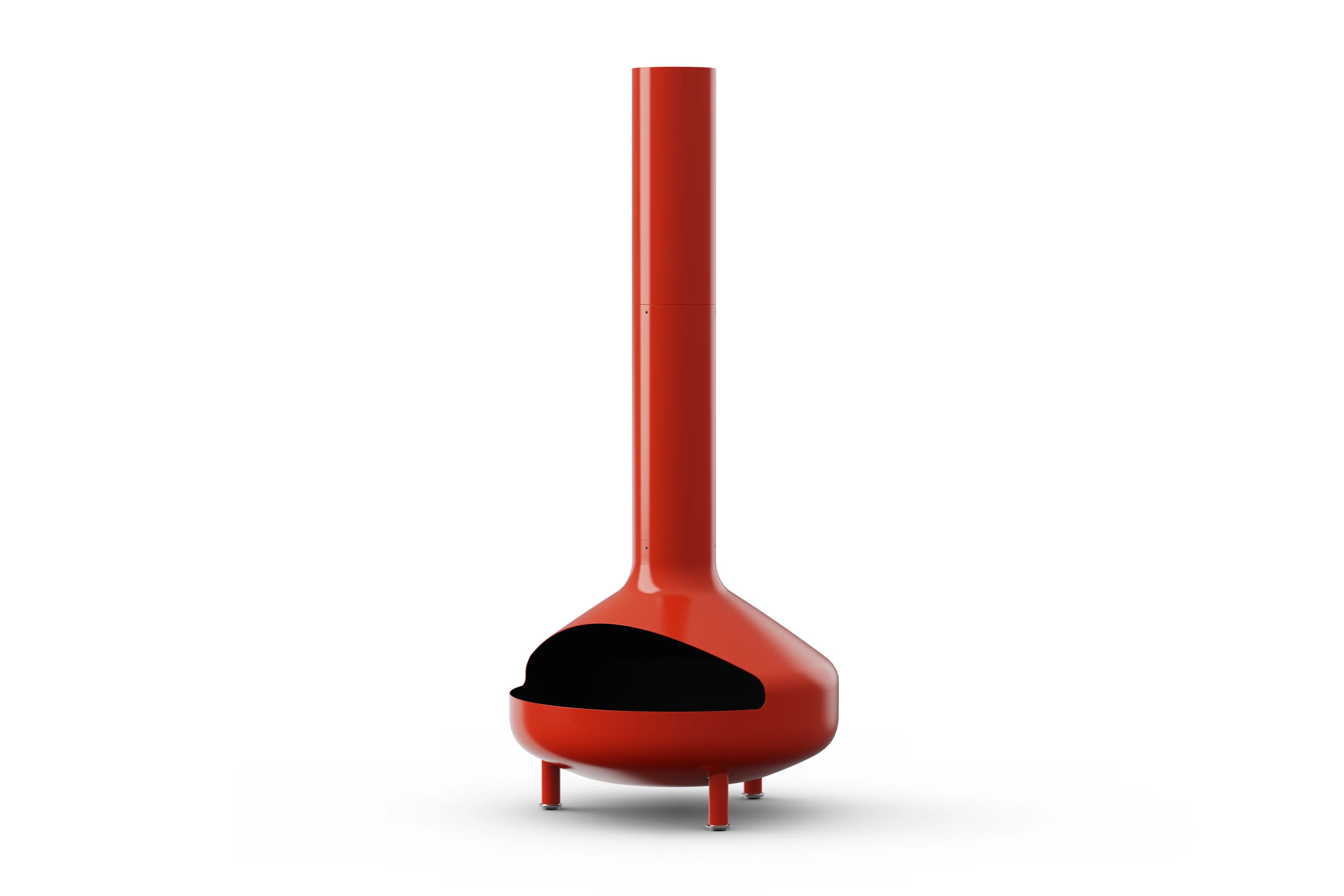 Totem: Modern Wood-Burning Chiminea | Neighbor
