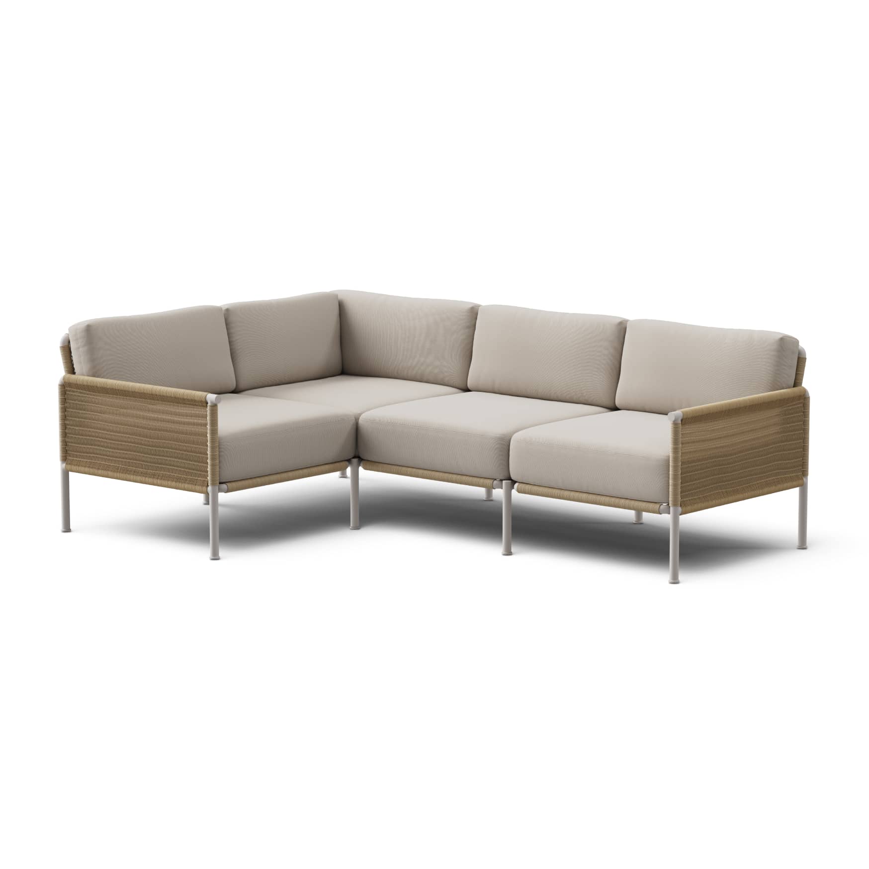 Camber Modular Outdoor Wicker Sectional | Neighbor