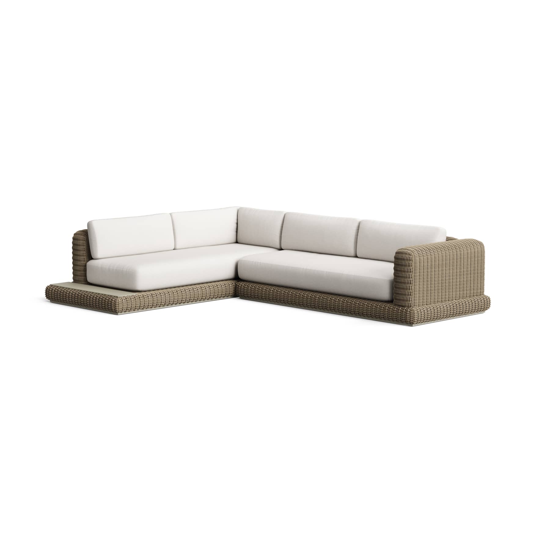 Neighbor Roundabout Sectional with Side Table TruScore & Quality Report