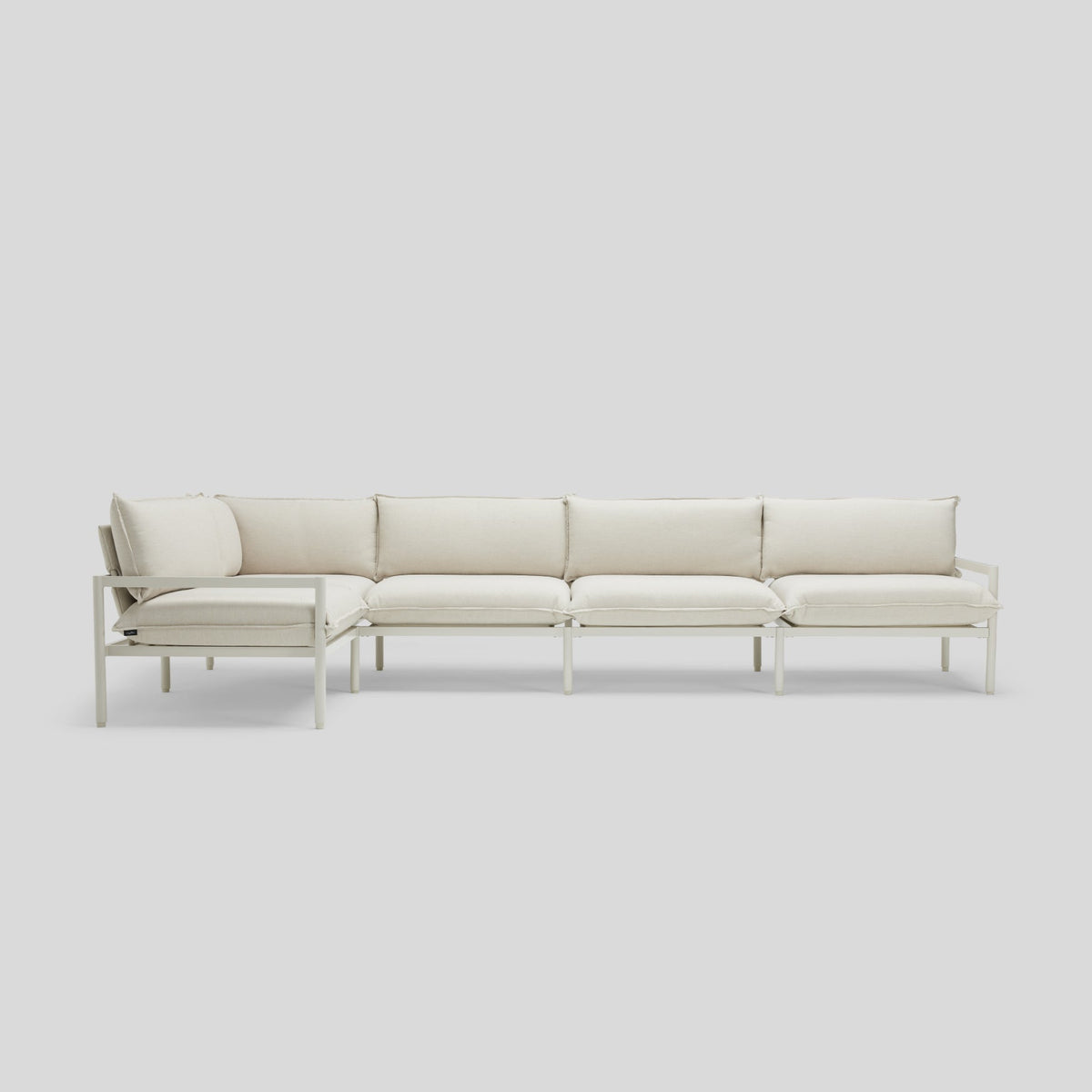 Aluminum frame outdoor sectional best sale