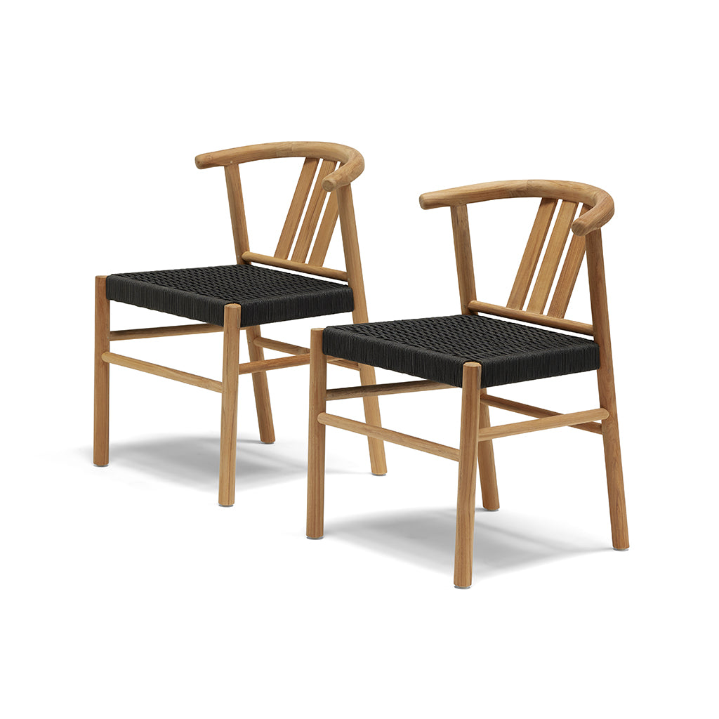 Dining Chair: Teak Outdoor Dining Chair | Neighbor