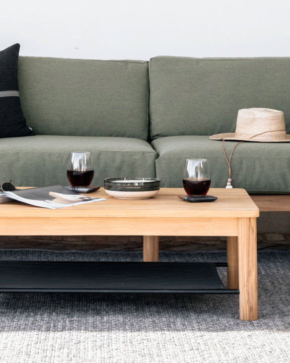 Neighbor outdoor sectional sofa in green