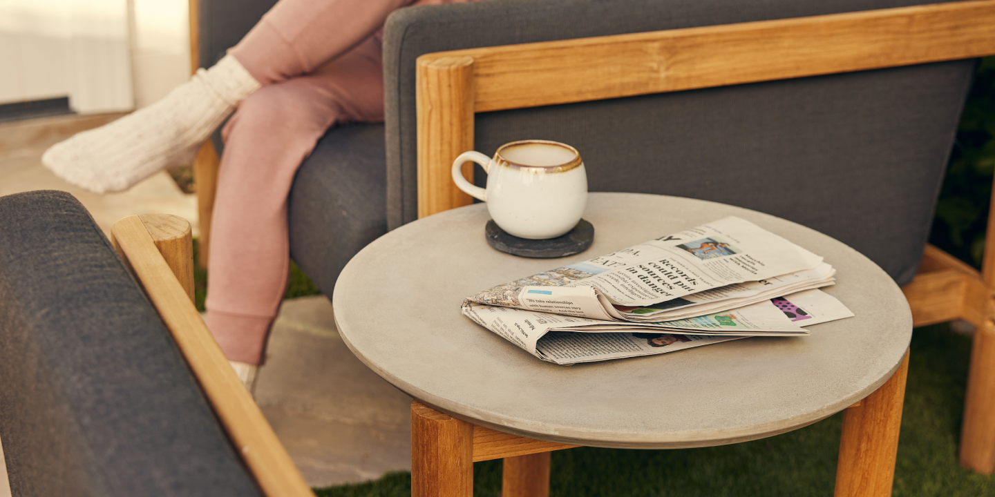 Concrete Outdoor Furniture Cleaning and Care