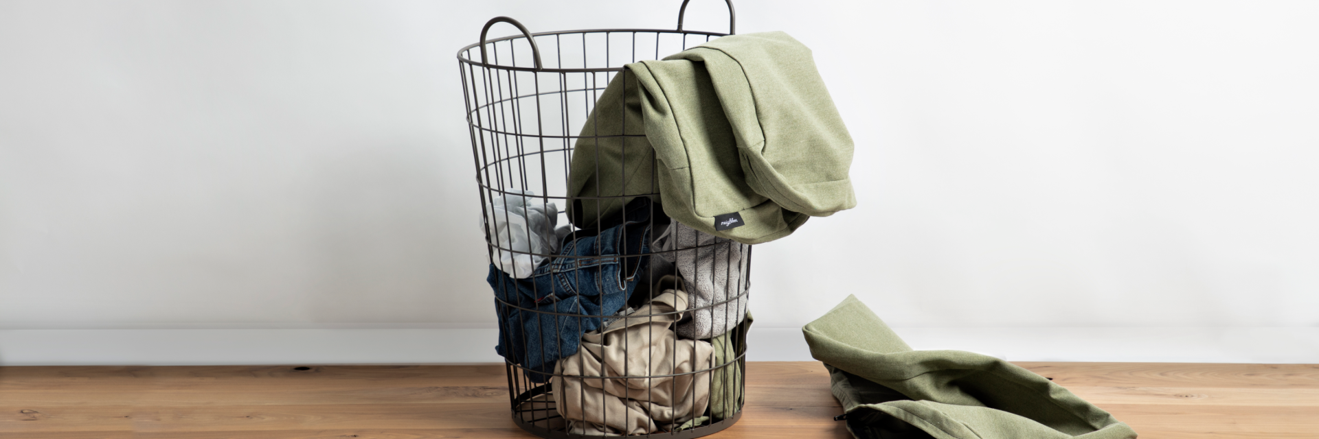 Neighbor outdoor cushion covers hanging out a basket
