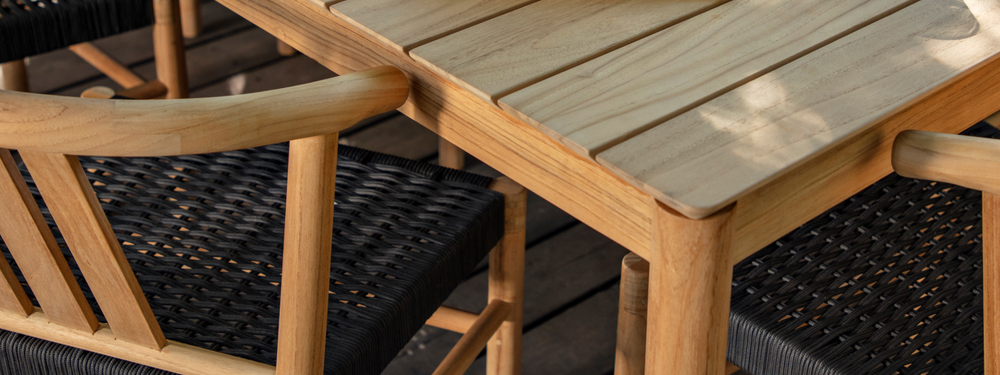 How to Care for Teak Outdoor Furniture