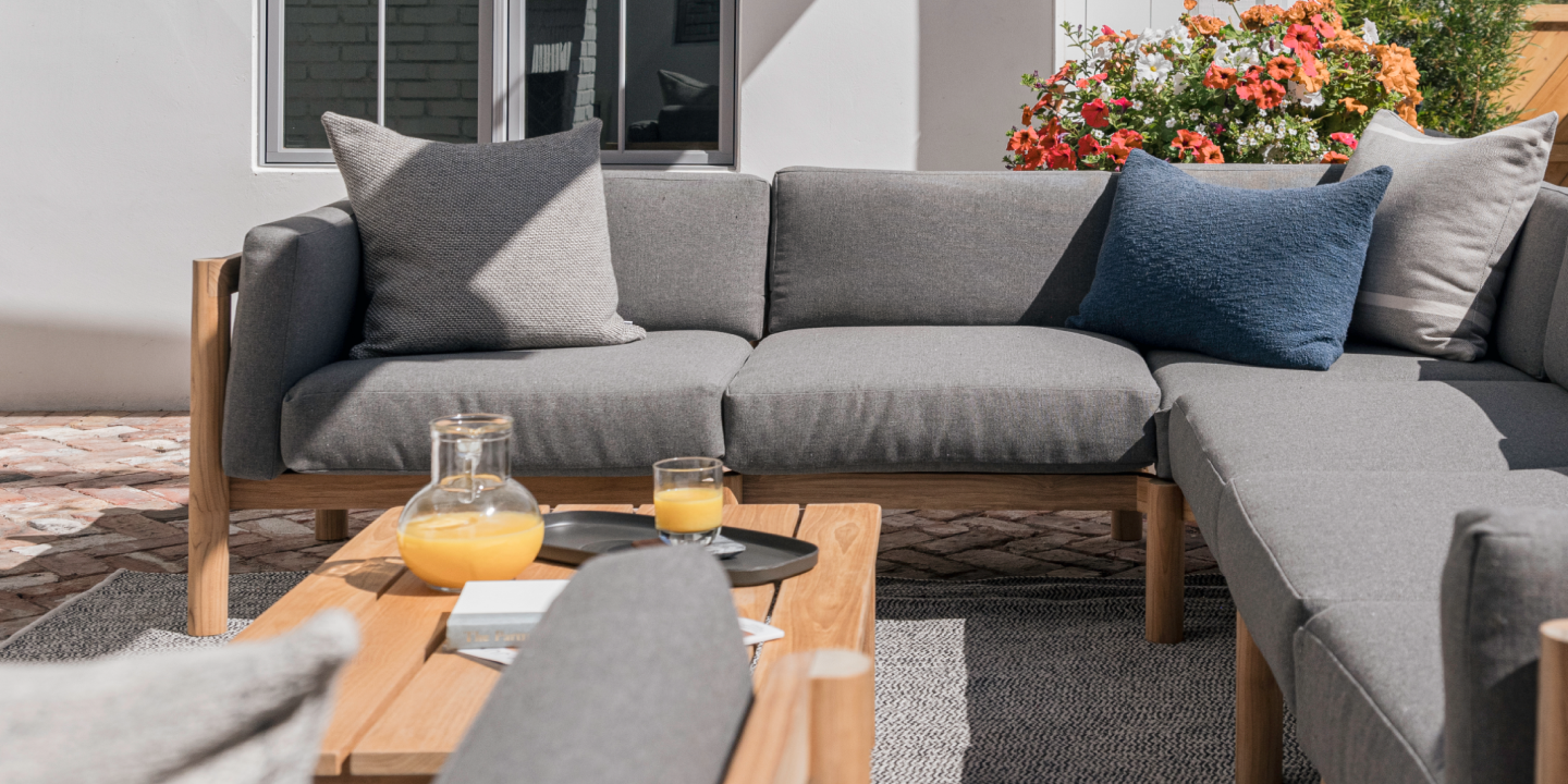 Haven Section in Charcoal