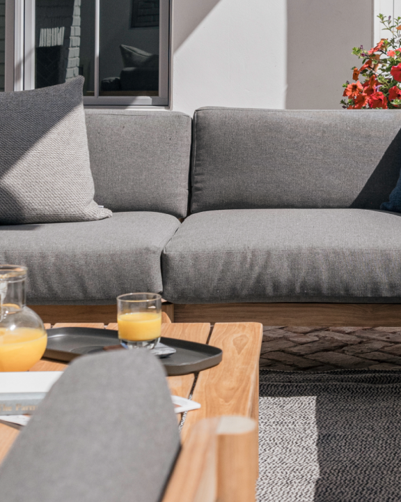 Haven Section in Charcoal