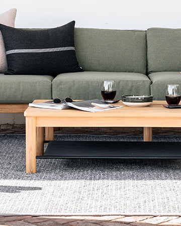 Now Add Cozy: Meet the Braid Rug & Pouf