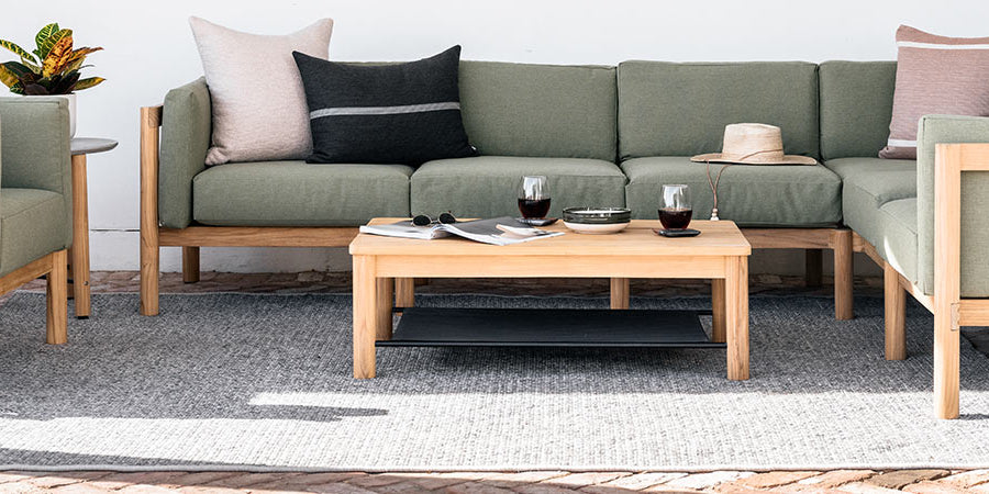 Now Add Cozy: Meet the Braid Rug & Pouf