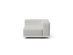 Workaround Corner – White | Sunbrella Nurture Pebble / Cushion – image 2