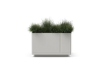 Workaround Corner – Charcoal | Sunbrella Nurture Charcoal / Planter – image 4