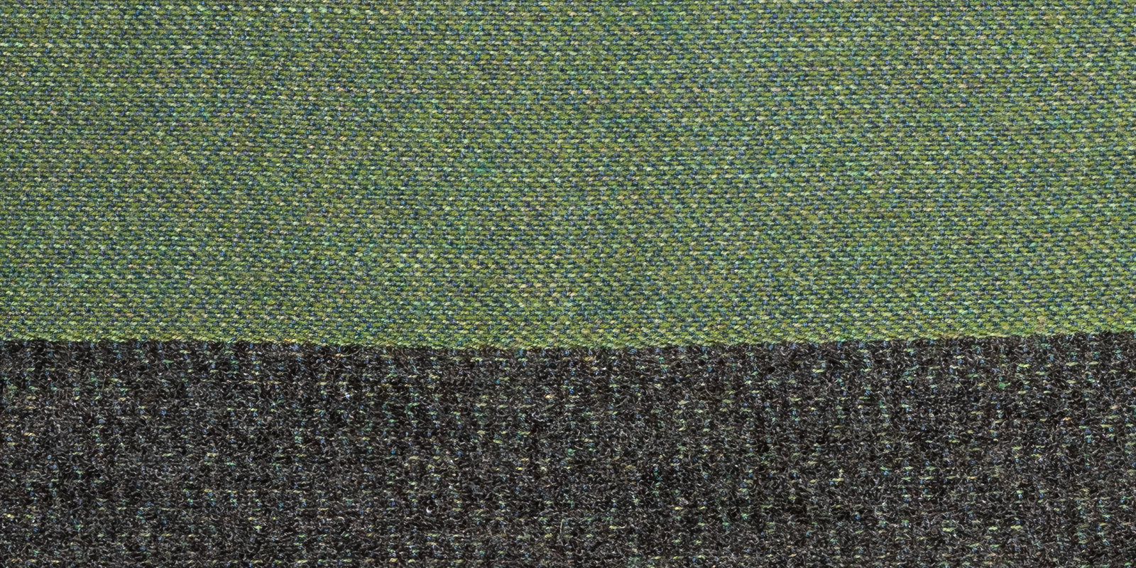 Closeup of Neighbor Horizon Throw Pillow stripe or blocked pattern fabric in outdoor setting