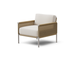 Camber Chair, in Shell, three-quarter view