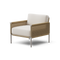 Camber Chair, in Shell, three-quarter view