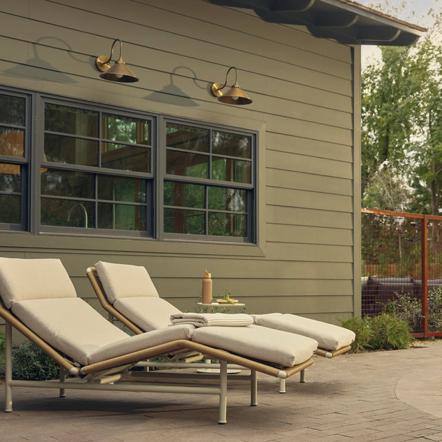 Camber Chaise Lounge - Sunbrella Restored Dune, alternate view
