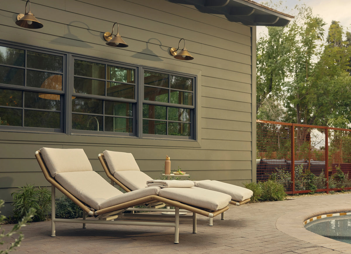 Camber Chaise Lounge - Sunbrella Restored Dune, alternate view