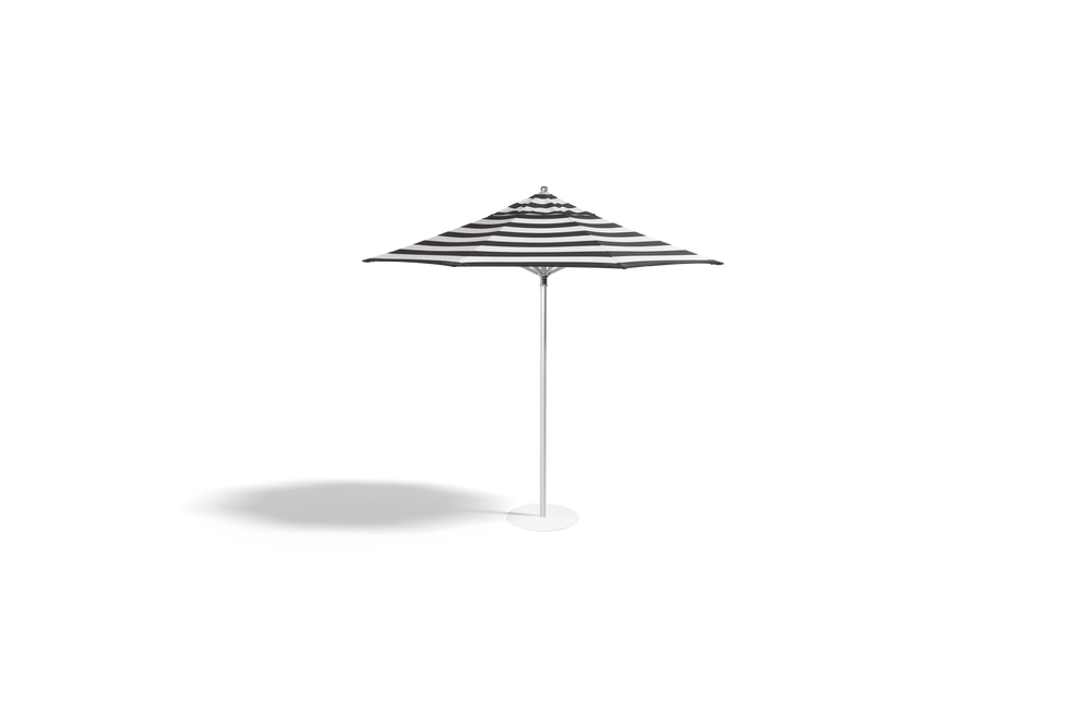 Cast Round Umbrella – 10' / Sunbrella Cabana Classic – image 1