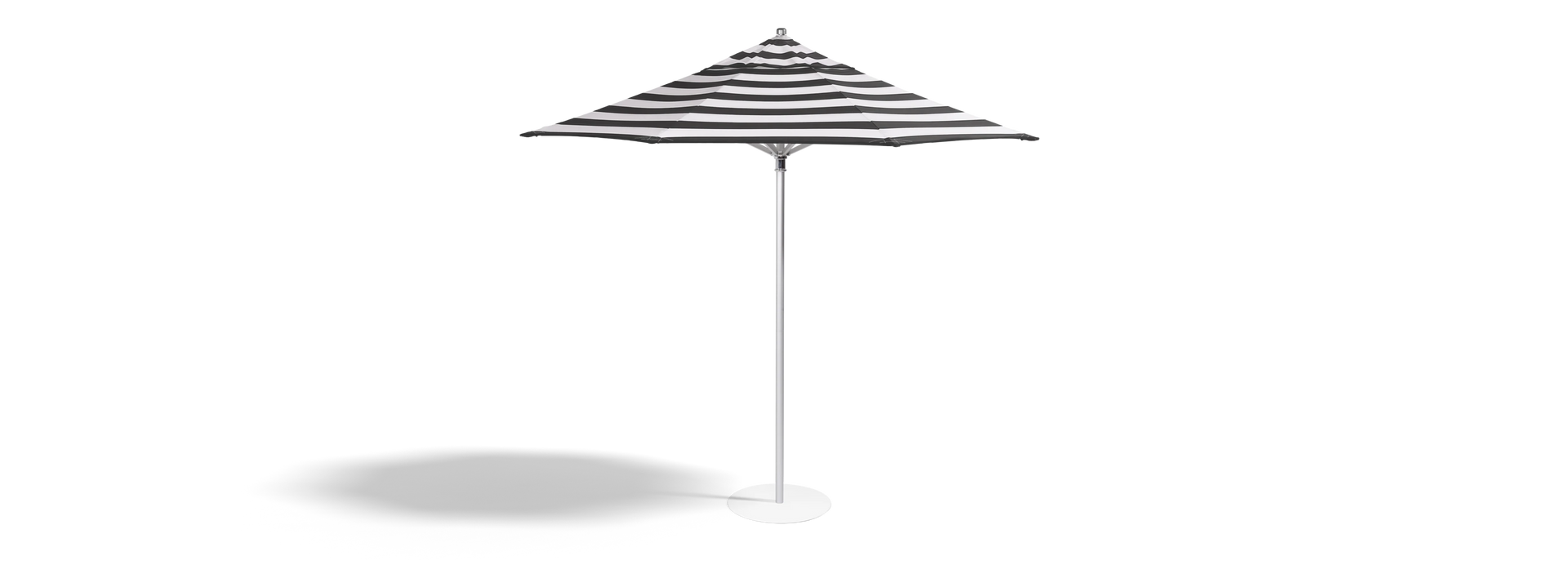 Cast Round Umbrella - 10' / Sunbrella Cabana Classic