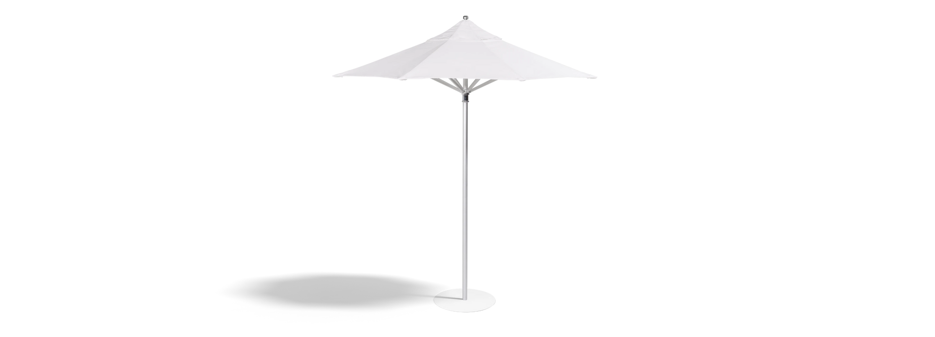 Cast Round Umbrella - 8' / Sunbrella Canvas Natural