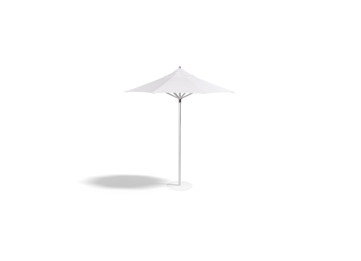 Cast Round Umbrella - 8' / Sunbrella Canvas Natural