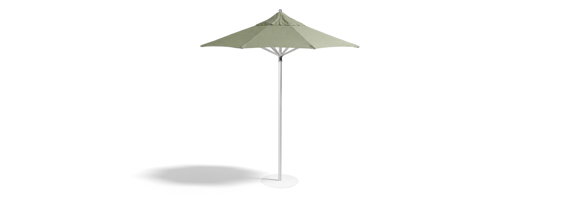 Cast Round Umbrella - 8' / Sunbrella Heritage Leaf