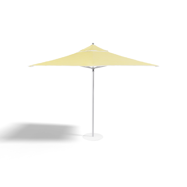 Cast Square Umbrella - 10' / Sunbrella Sail Away Sunflower