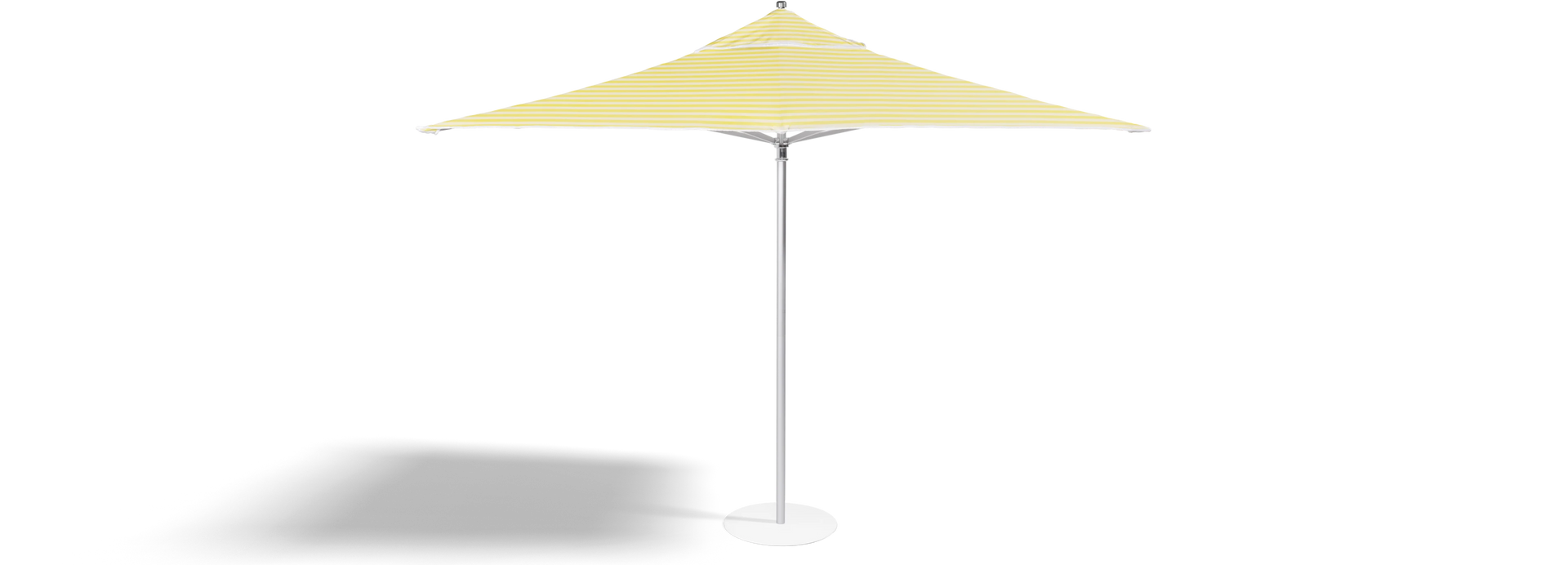 Cast Square Umbrella - 10' / Sunbrella Sail Away Sunflower