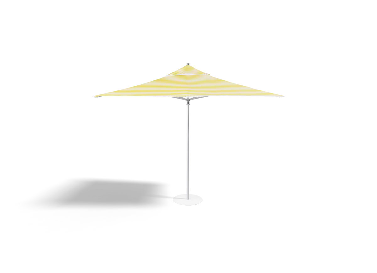 Cast Square Umbrella - 10' / Sunbrella Sail Away Sunflower