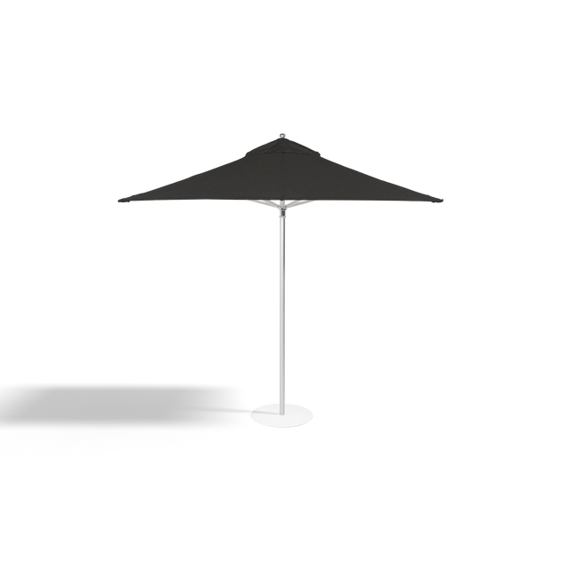 Cast Square Umbrella - 8' / Sunbrella Heritage Char