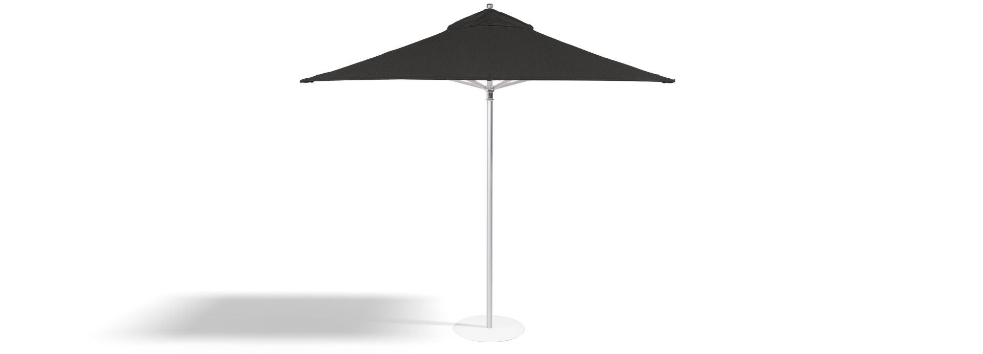 Cast Square Umbrella - 8' / Sunbrella Heritage Char