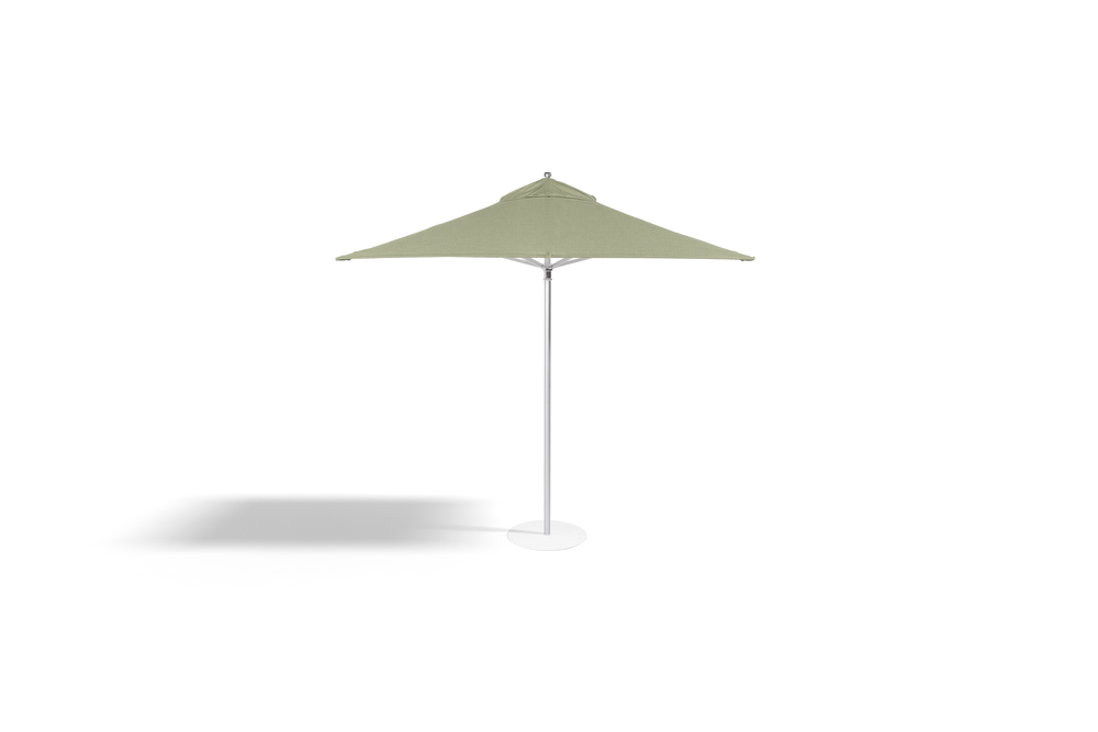 Cast Square Umbrella – 8' / Sunbrella Heritage Leaf – image 1