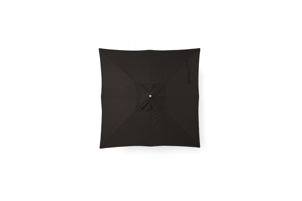 Cast Square Umbrella – 8' / Sunbrella Heritage Char – image 2