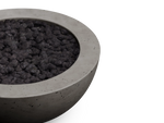 Coupe Fire Table - Propane, 39 in., in Pumice, detail view