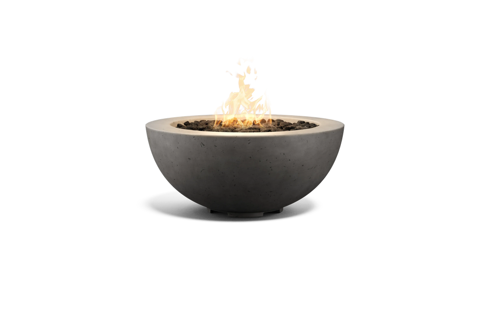 Coupe Fire Table - Natural Gas, 39 in., in Pumice, front view