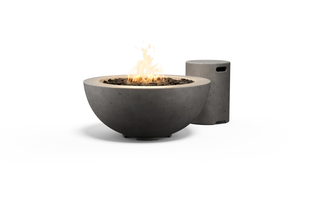 Coupe Fire Table - Propane, 39 in., in Pumice