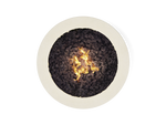 Coupe Fire Table - Propane, 48 in., in Sand, overhead view