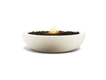 Coupe Fire Table - Natural Gas, 70 in., in Sand, front view