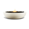 Coupe Fire Table - Natural Gas, 70 in., in Sand, front view