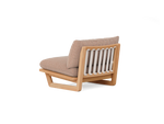 Dweller Chair, in Avery Clay, rear view