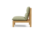 Felloe Chair, in Heritage Leaf, profile view