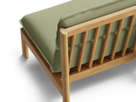 Felloe Chair, in Heritage Leaf, rear overhead view