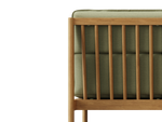 Felloe Chair, in Heritage Leaf, rear view
