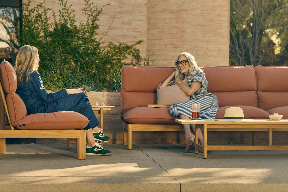 Felloe Loveseat - Sustainable Teak Outdoor Loveseat | Neighbor Felloe Loveseat - Sustainable Teak Outdoor Loveseat | Neighbor