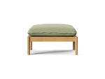 Felloe Ottoman, in Heritage Leaf, front view