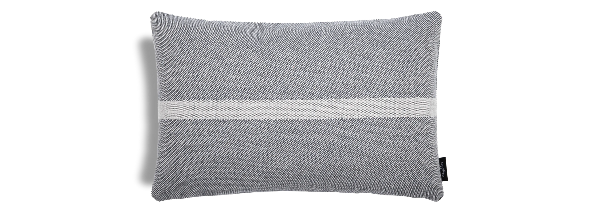 Glyph Throw Pillow - Glyph Indigo / 24 x 16