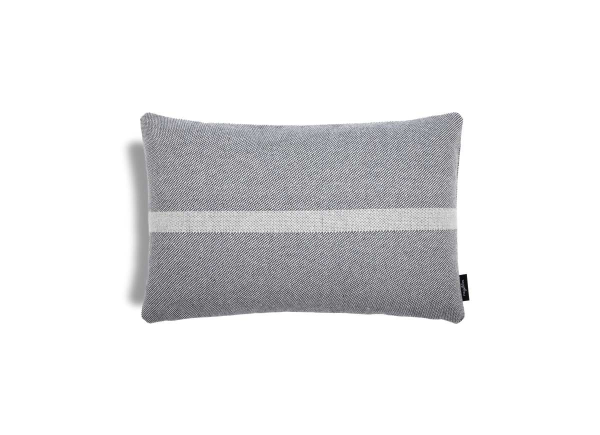 Glyph Throw Pillow - Glyph Indigo / 24 x 16