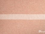 Glyph Throw Pillow in Rust — fabric closeup