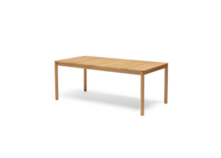 Haven Dining Table, three-quarter view