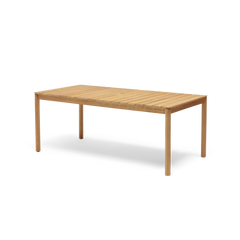 Haven Dining Table, three-quarter view