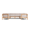 Haven Sectional, with cushion arms, in Ashe, front view